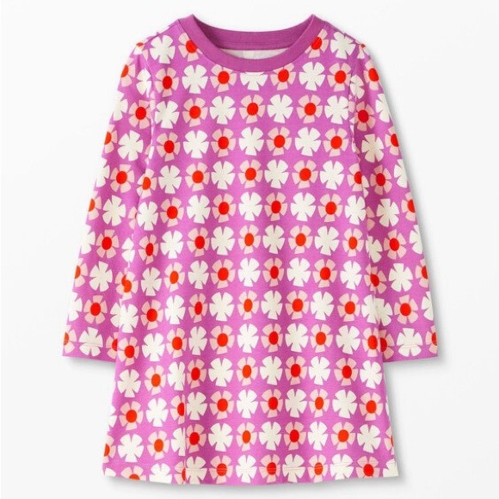 Hanna Andersson Purple Floral Dress